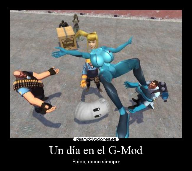 carteles g-mod steam half-life team fortress desmotivaciones