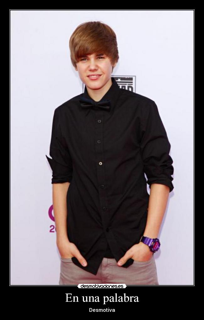 En una palabra - Desmotiva