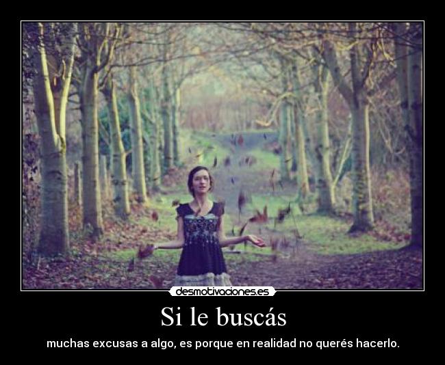 Si le buscás -