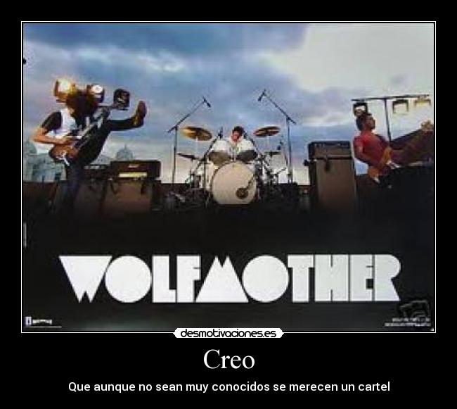 carteles wolfmother desmotivaciones