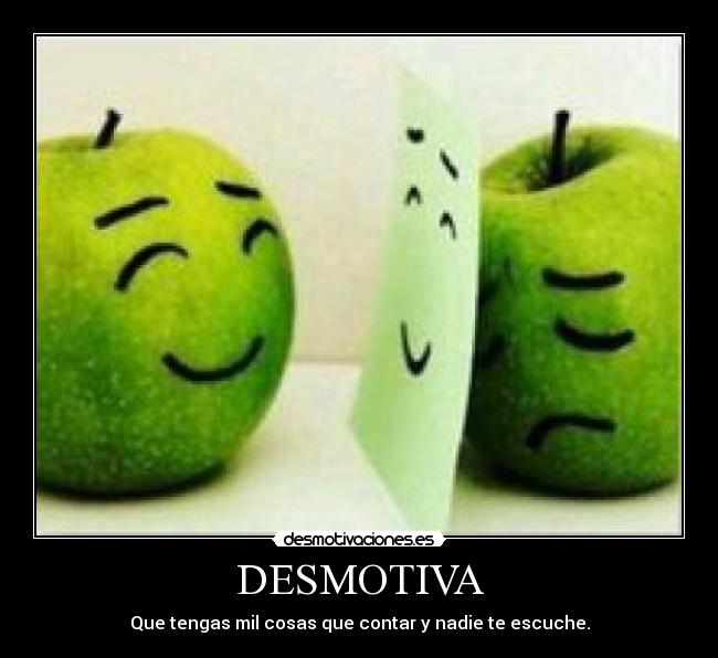 DESMOTIVA -