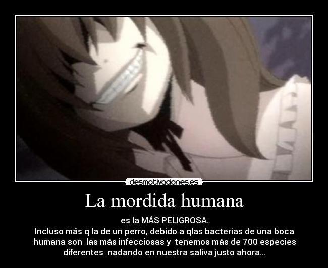 La mordida humana -