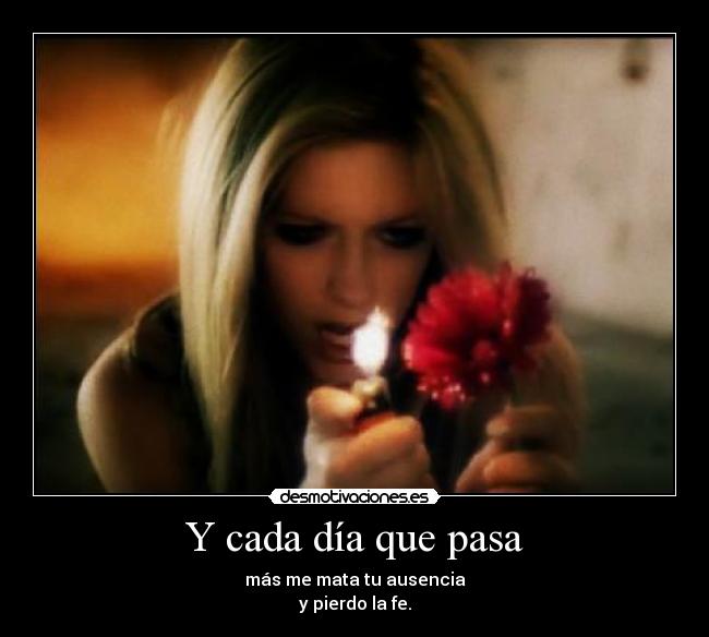 Y cada día que pasa - 