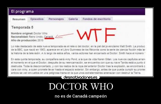 DOCTOR WHO -