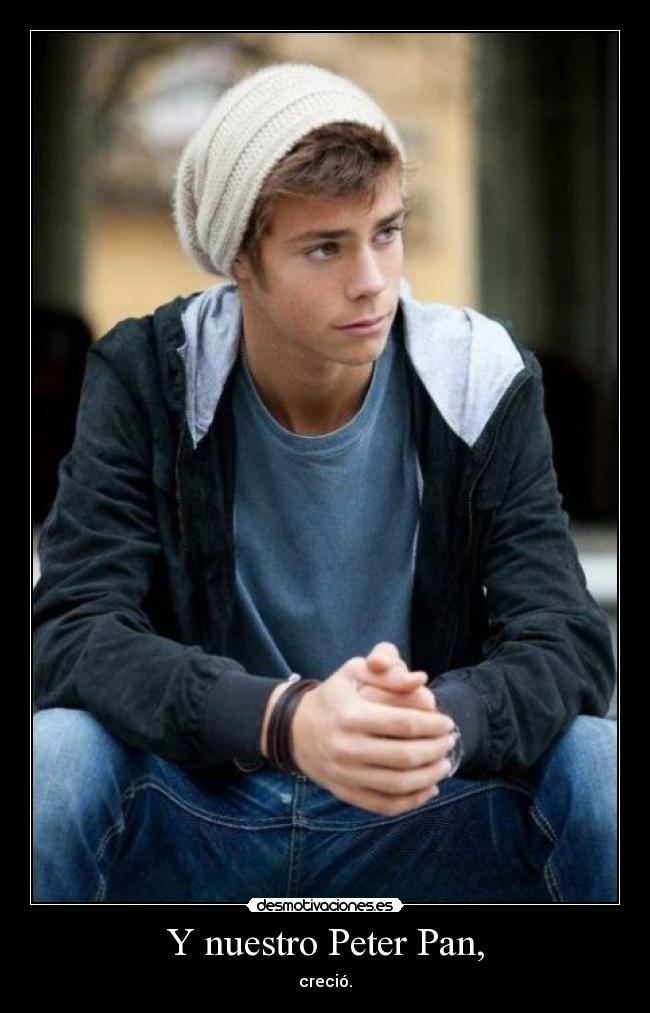Y nuestro Peter Pan, -
