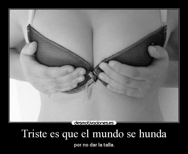 Triste es que el mundo se hunda - 