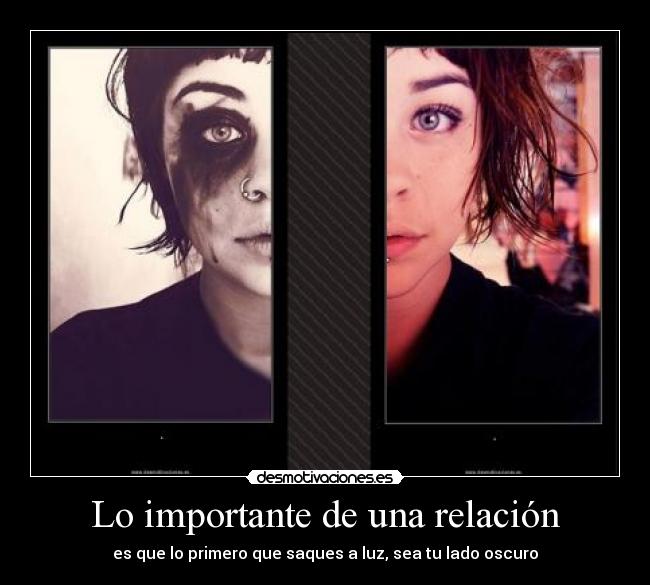 Lo importante de una relación -