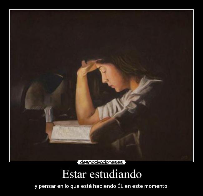 Estar estudiando - 