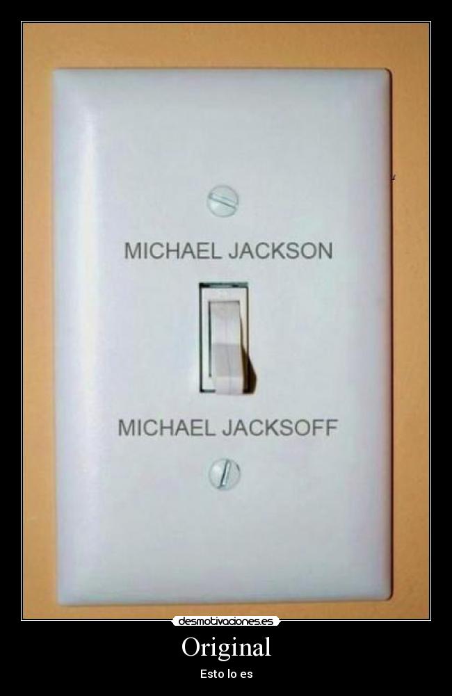 Original - Esto lo es