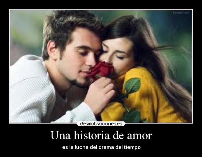 Una historia de amor - es la lucha del drama del tiempo
