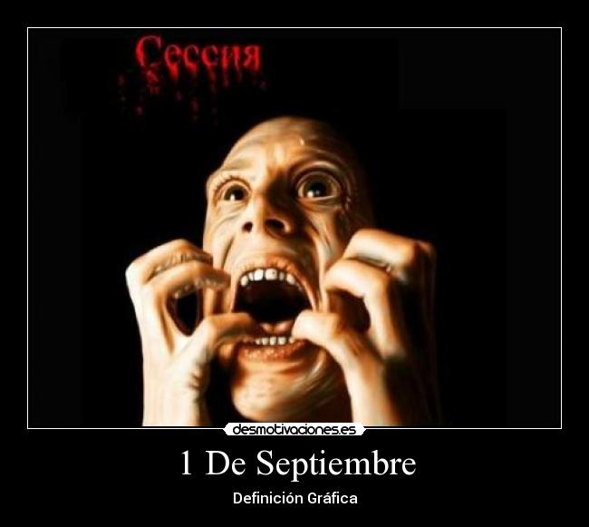 1 De Septiembre - Definición Gráfica