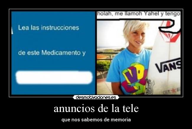 anuncios de la tele - que nos sabemos de memoria