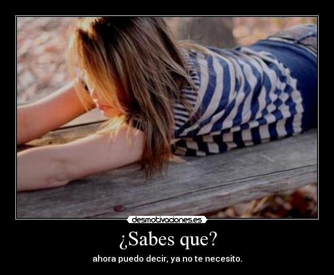 ¿Sabes que? - 