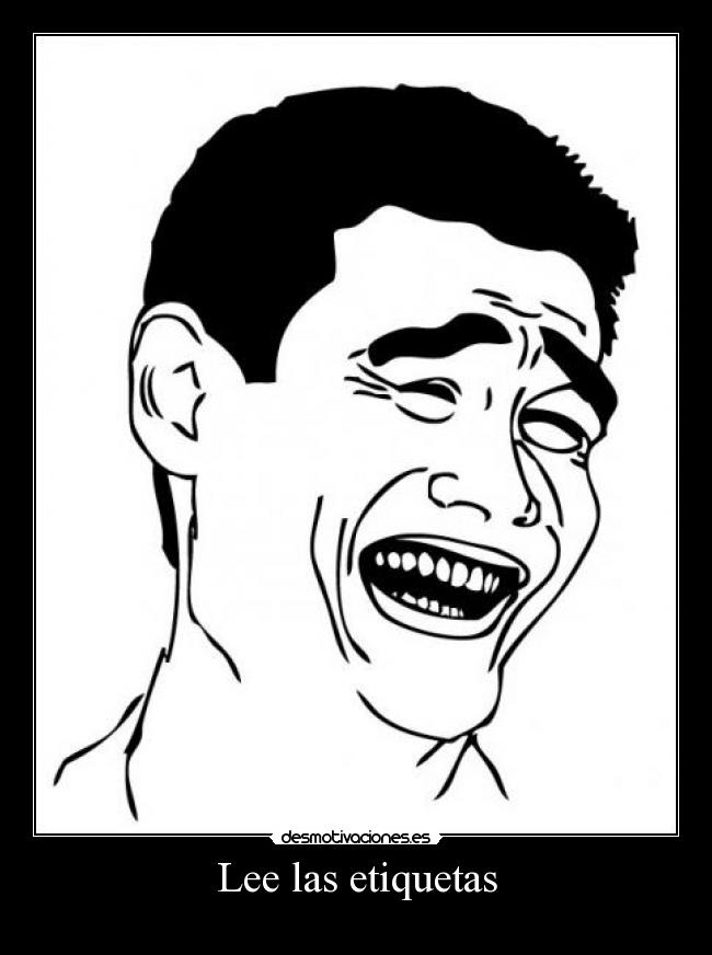 Lee las etiquetas - 