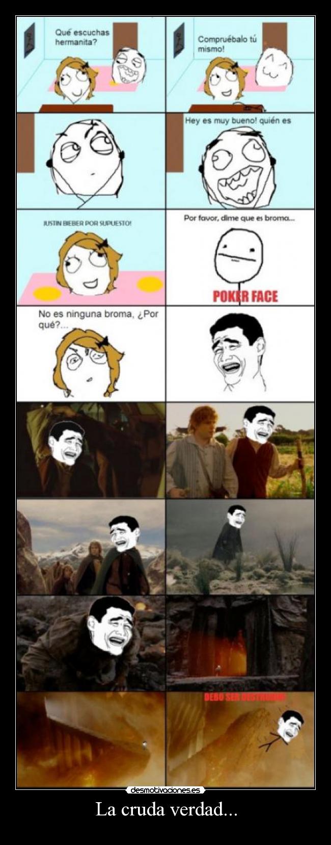 La cruda verdad... -