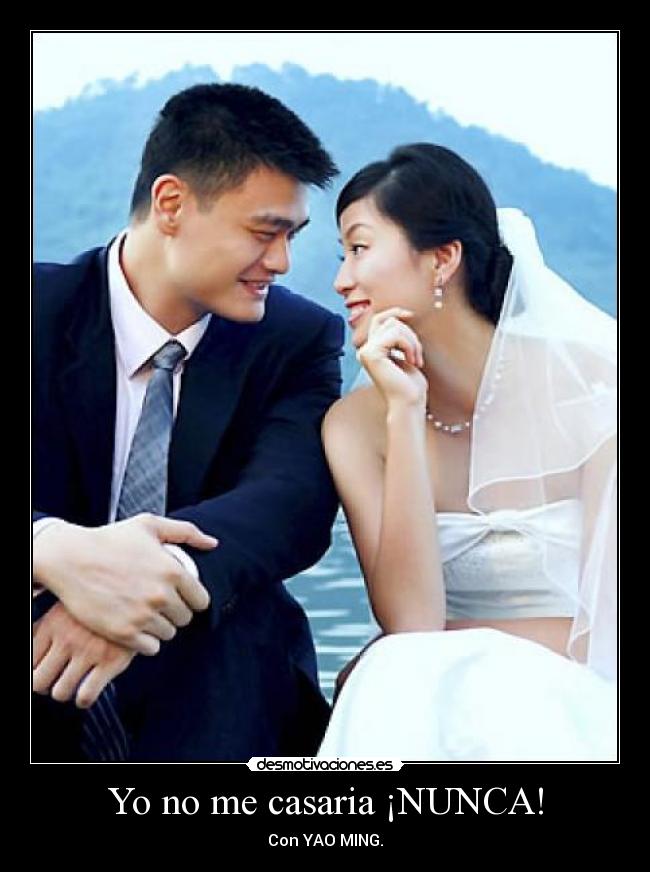 Yo no me casaria ¡NUNCA! -