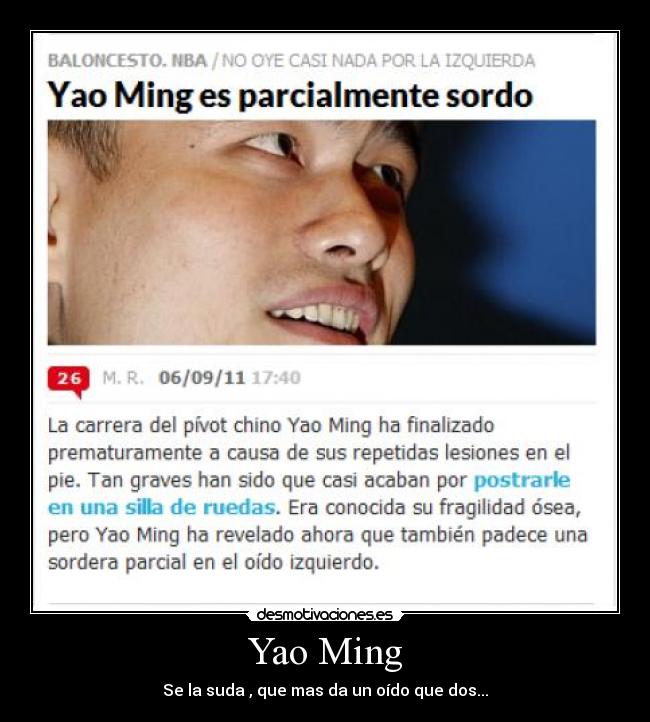 Yao Ming -