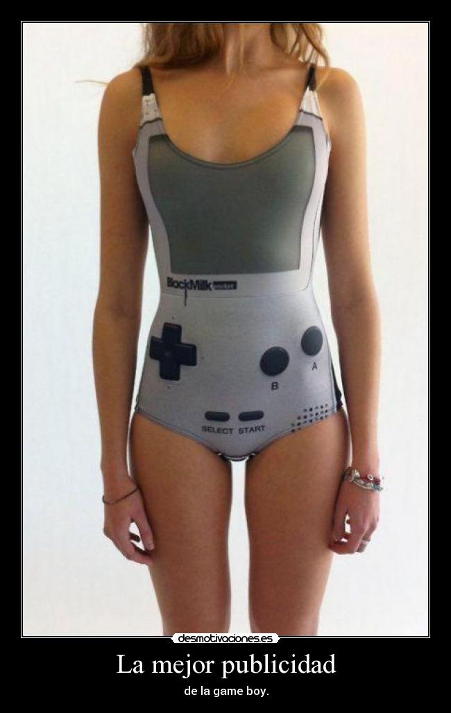 La mejor publicidad - de la game boy.