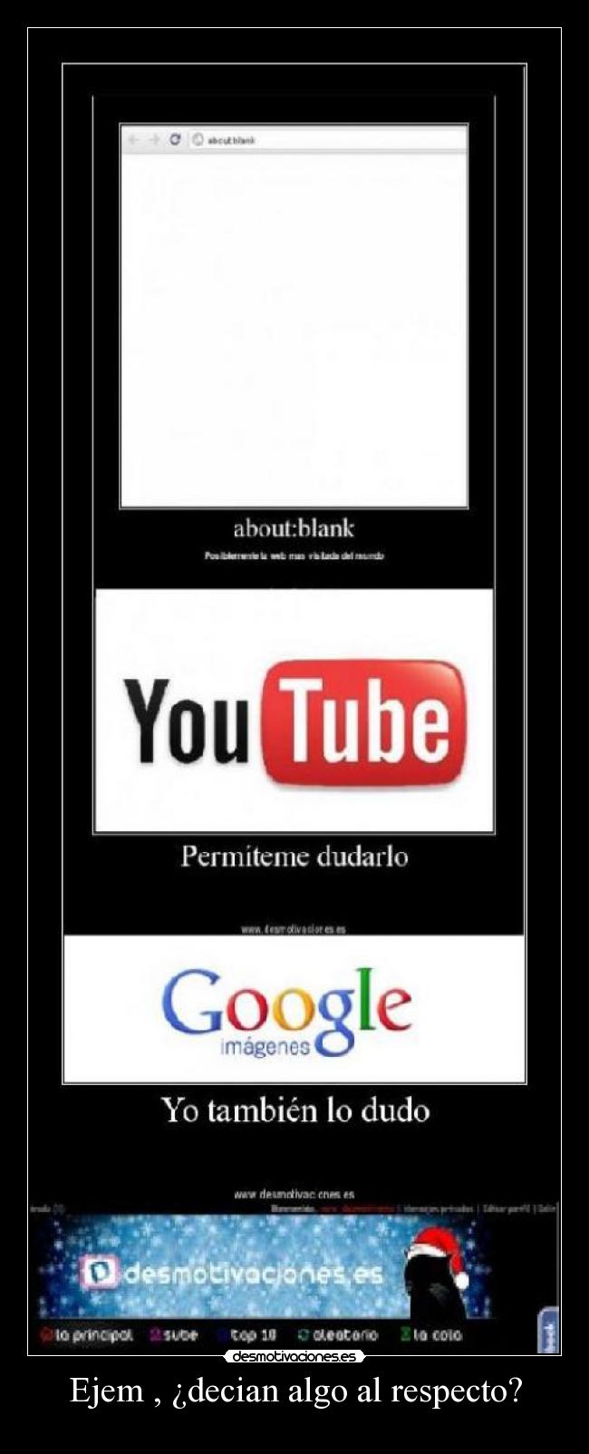 Ejem , ¿decian algo al respecto? -