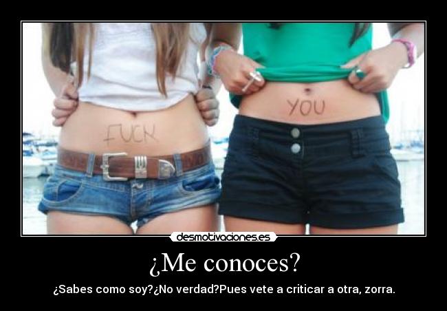 ¿Me conoces? - 