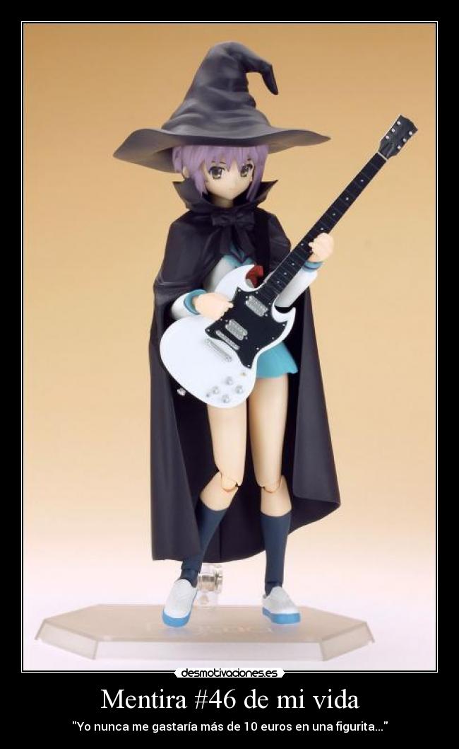 carteles mentira vida yuki nagato witch suzumiya haruhi yuutsu desmotivaciones