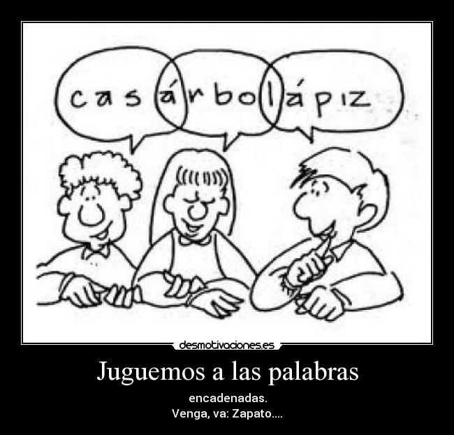 Juguemos a las palabras -