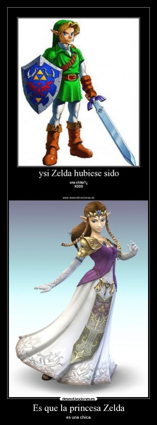 Es que la princesa Zelda - 