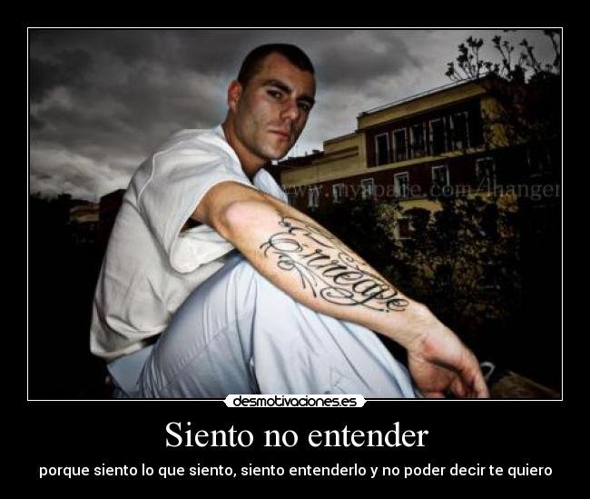 Siento no entender - 