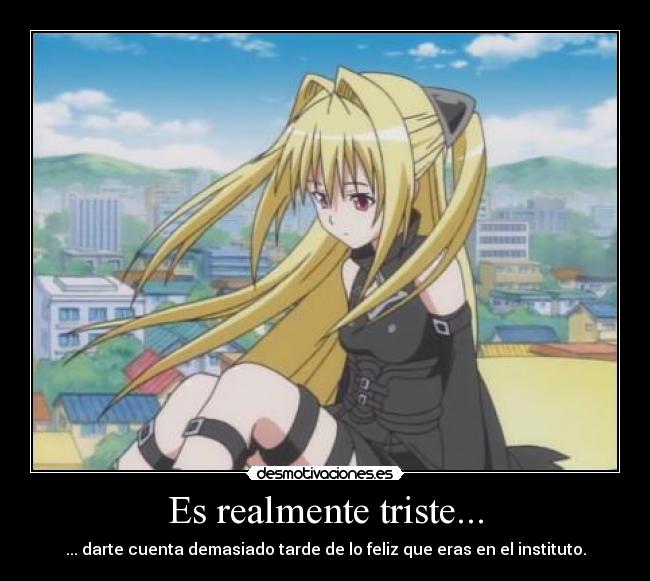 carteles porque fui feliz instituto pero comprendi hasta anos despues desmotivaciones