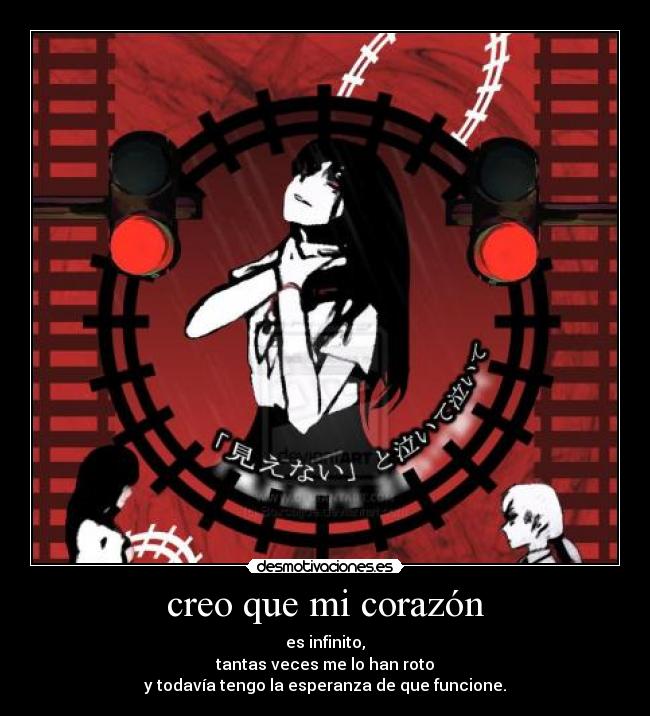 creo que mi corazón -