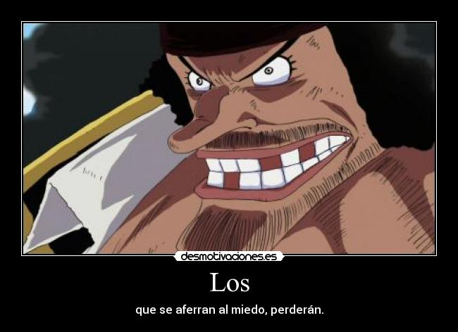 carteles teach one piece desmotivaciones