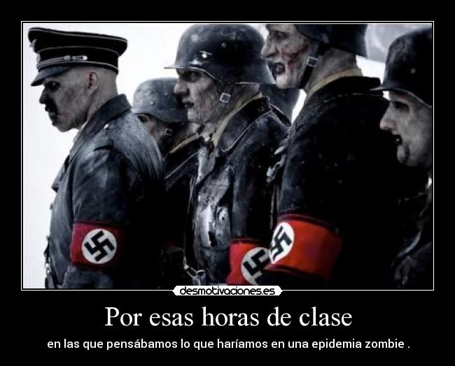 Por esas horas de clase - 