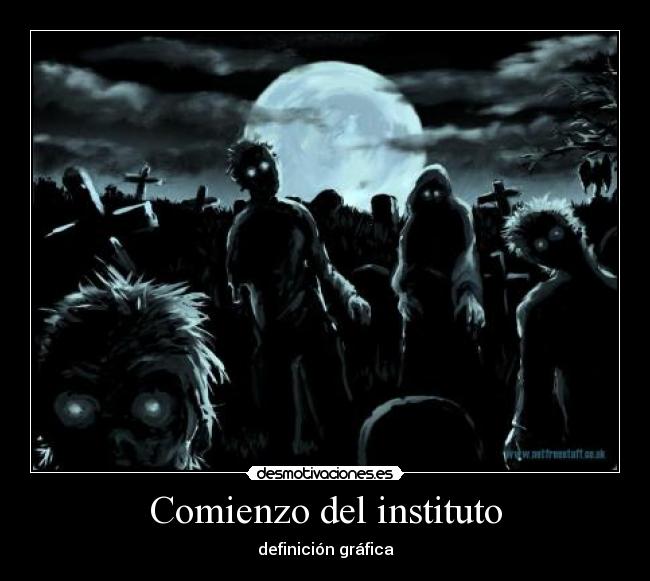 Comienzo del instituto - definición gráfica