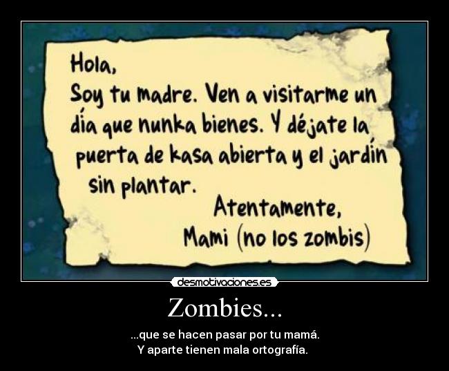 Zombies... -