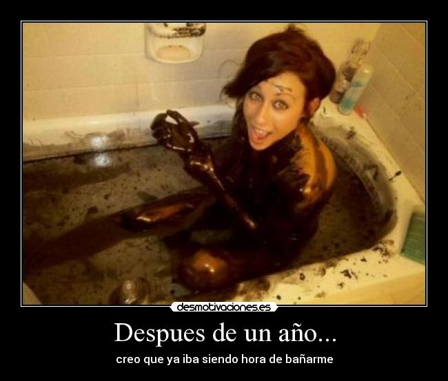Despues de un año... -