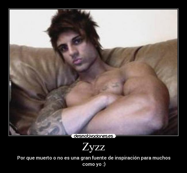 Zyzz - Por que muerto o no es una gran fuente de inspiración para muchos como yo :)