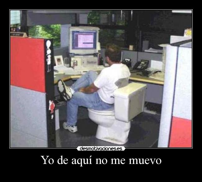 Yo de aquí no me muevo -