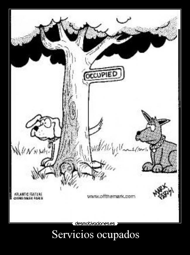 Servicios ocupados -