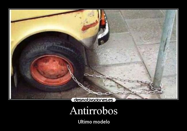 Antirrobos - Ultimo modelo