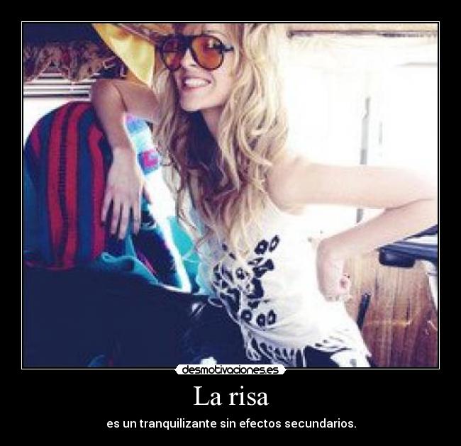 carteles risa risa tranquilizante sin efectos secundarios desmotivaciones