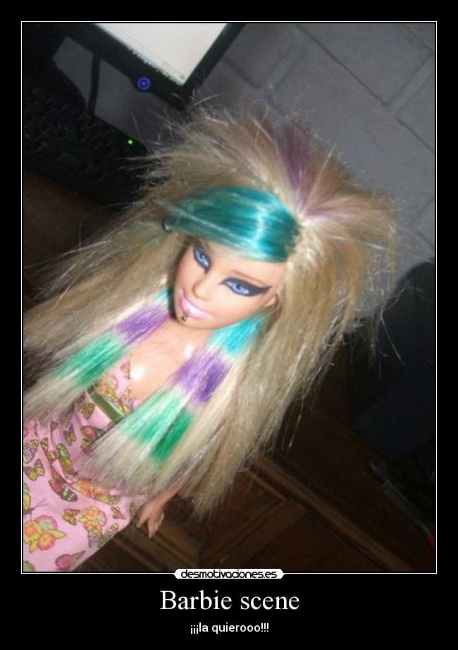 Barbie scene -