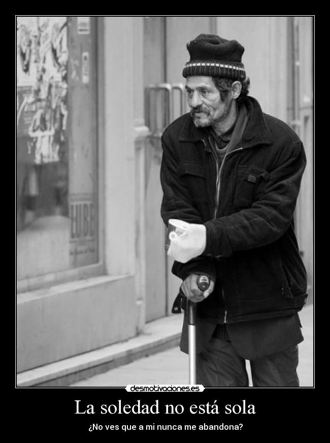La soledad no está sola -