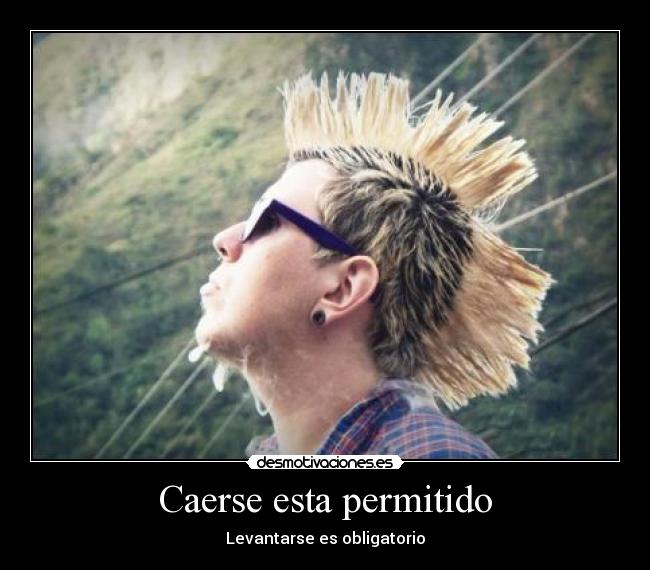 Caerse esta permitido - 