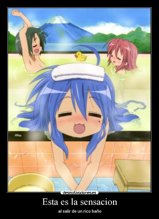 carteles lucky star gustaria que asi fueran los banos desmotivaciones