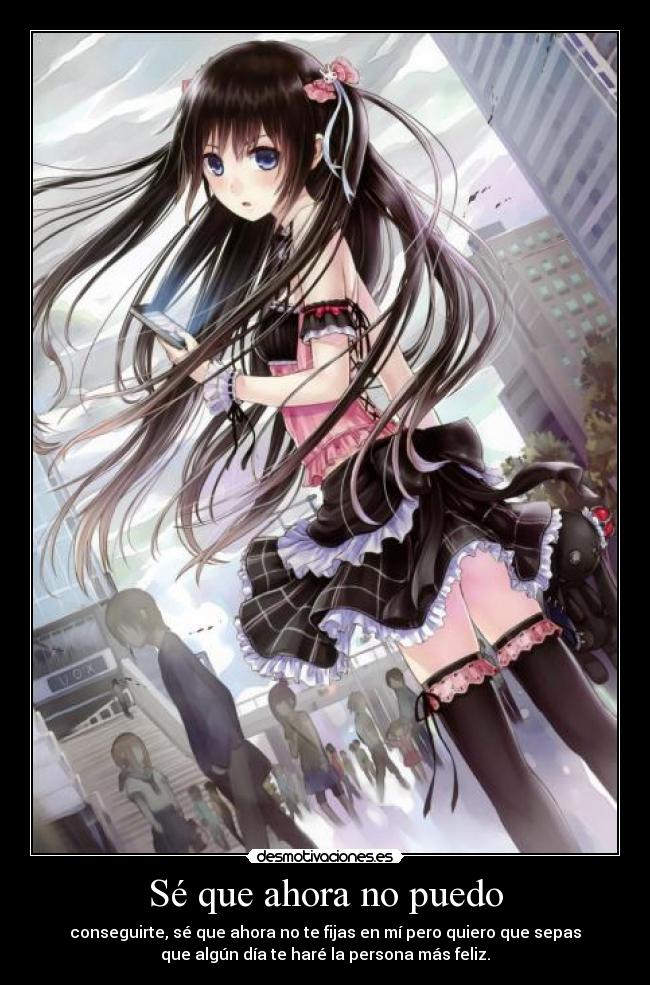 Sé que ahora no puedo - 