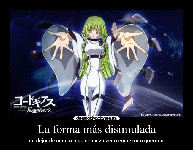 La forma más disimulada - 