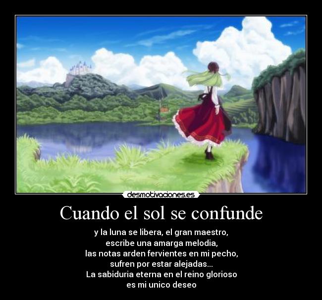 Cuando el sol se confunde - 