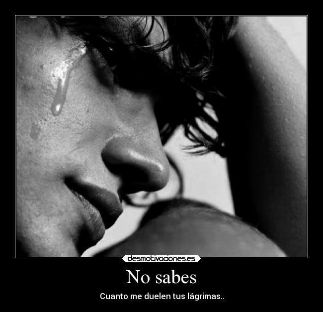 No sabes - 