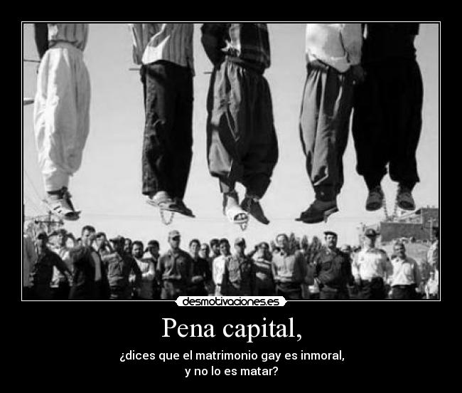 Pena capital, - 