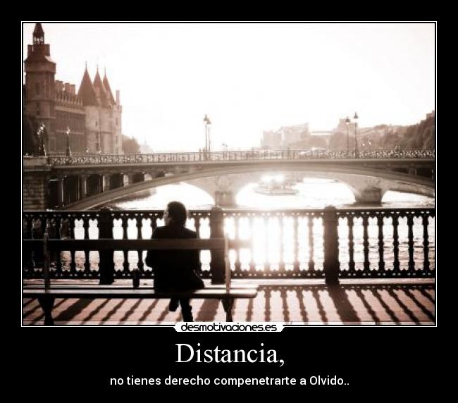 Distancia, - 